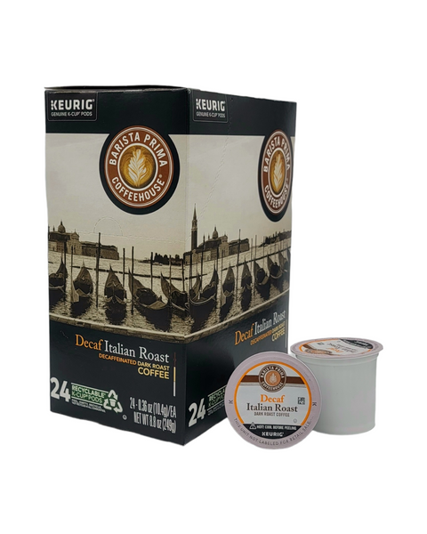 Barista Prima Italian Decaf Single Serve K-Cup® Coffee Pods