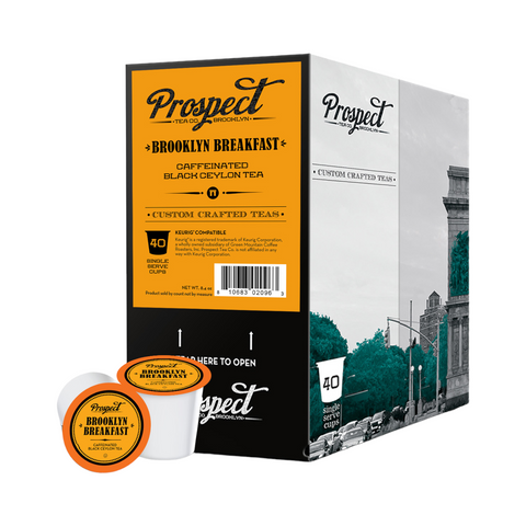 Prospect Tea Brooklyn Breakfast Single Serve K-Cup® 40 Pods