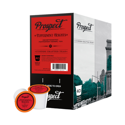 Prospect Tea DECAF Peppermint Heights Single Serve K-Cup® 40 Pods