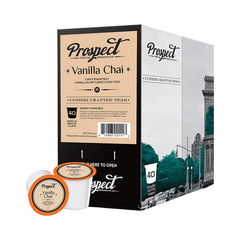 Prospect Tea Vanilla Chai Tea Single Serve K-Cup® 40 Pods
