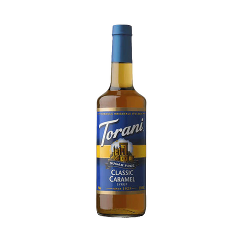 Torani Sugar Free Classic Caramel Syrup 750ml