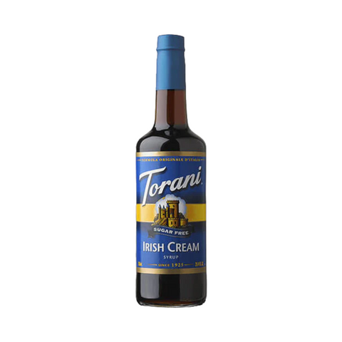 Torani Sugar Free Irish Cream Syrup 750ml.