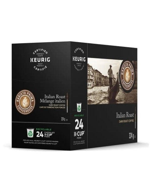 Barista Prima Italian Roast Single Serve K-Cup® 24 Pods