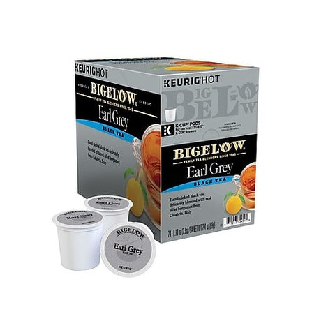 Bigelow Earl Grey Single Serve K-Cup® Tea Pods, Box of 24