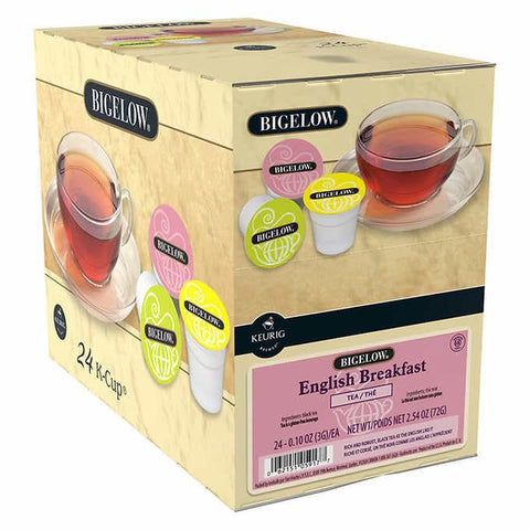 Bigelow English Breakfast Single Serve K-Cup® Tea Pods, Box of 24