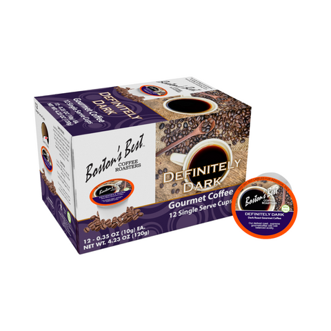 Boston's Best Definitely Dark Single Serve K-Cup® Coffee Pods