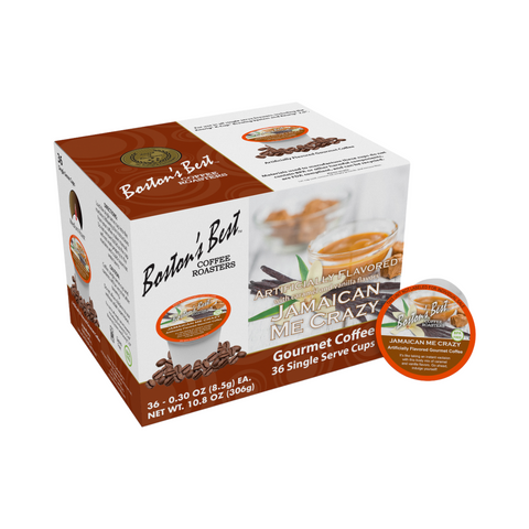 Boston's Best Jamaica Me Crazy Single Serve K-Cup® Coffee Pods