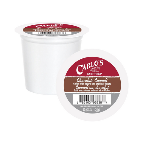 Carlo's Bake Shop Chocolate Cannoli Single Serve K-Cup® Coffee Pods
