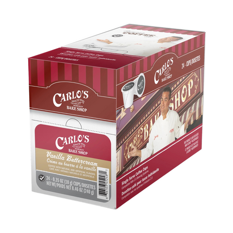 Carlo's Bake Shop Vanilla Buttercream Single Serve K-Cup® Coffee Pods