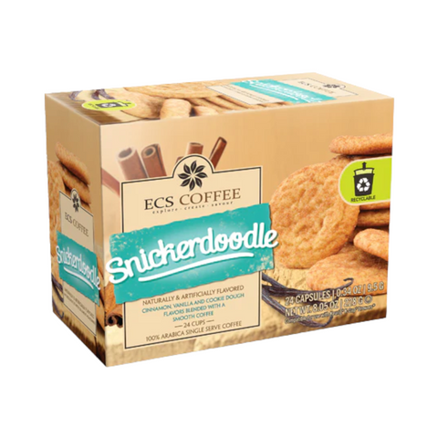 ECS Coffee Snickerdoodle Single Serve K-Cup® Coffee Pods