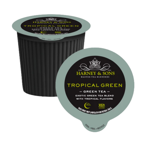 Harney & Sons Tropical Green Single Serve Tea 24 Pack