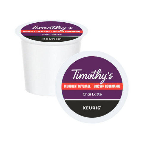 Timothy's Chai Latte Single Serve K-Cup® 24 Pods