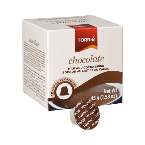 Torrié Hot Chocolate Nespresso® Compatibles, Box of 10 Capsules