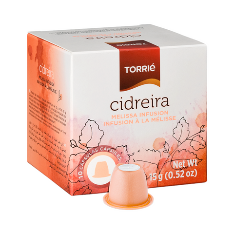 Torrié Lemon Balm Tea Nespresso® Compatibles, Box of 10 Capsules