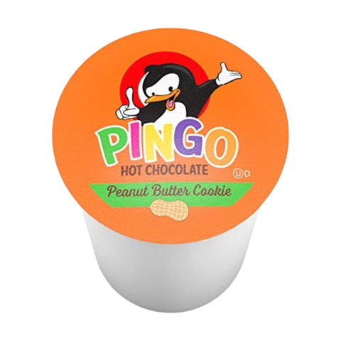 Pingo Peanut Butter Cookie Hot Cocoa Single Serve K-Cup® Pods, Box of 40