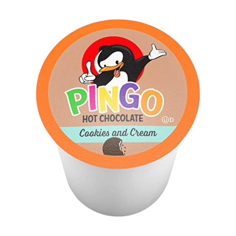 Pingo Cookies and Cream Hot Cocoa Single Serve K-Cup® Pods, Box of 40