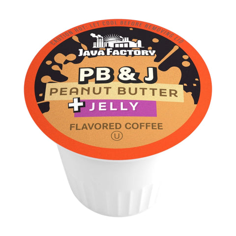 Java Factory PB&J – K-Cup® Coffee Pods, Box of 40