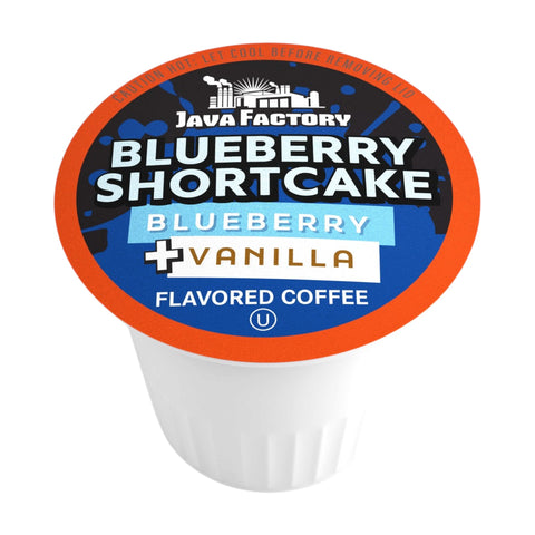 Java Factory Blueberry Shortcake Single Surve K-Cup® Coffee Pods, Box of 40