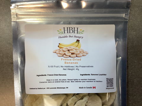 FreezeDried Bananas