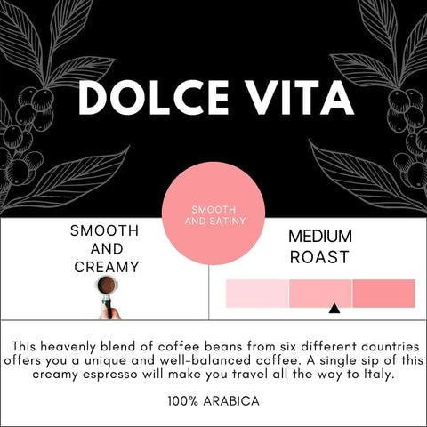 Cafe Agga Dolce Vita Single Serve Coffee; Nespresso® Compatible, 10 Capsules - Original Line
