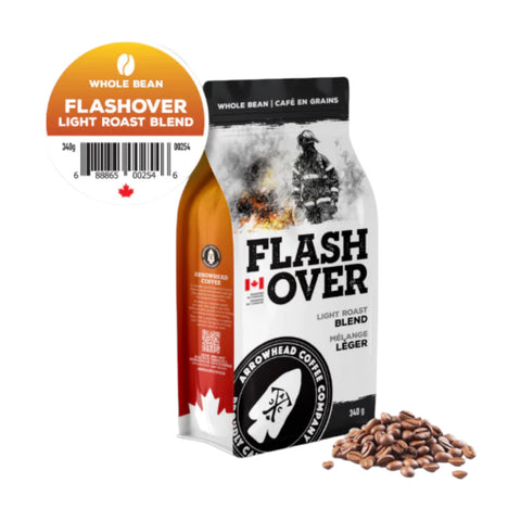 Arrowhead Flashover, Mix Blend Light Roast Whole Beans Coffee, 340g