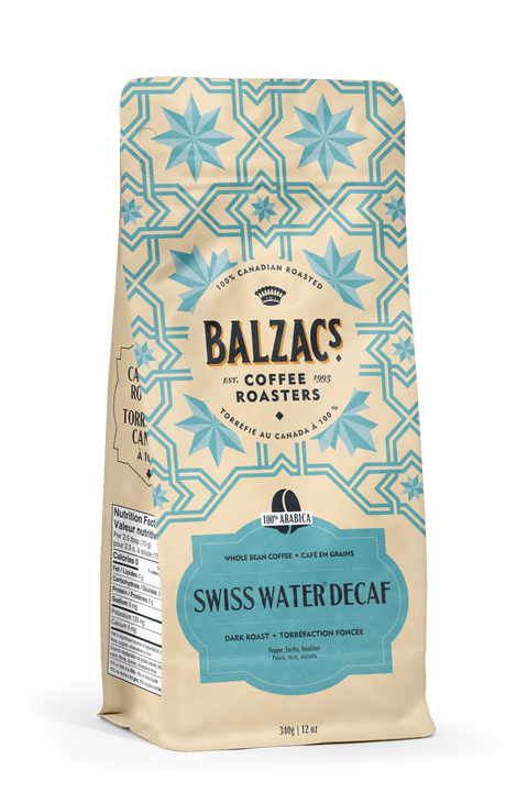 Balzac's Swiss Water Decaf Dark Roast  340 g