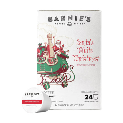 Barnie's Santas White Christmas Single Serve K-Cup® Coffee Pods