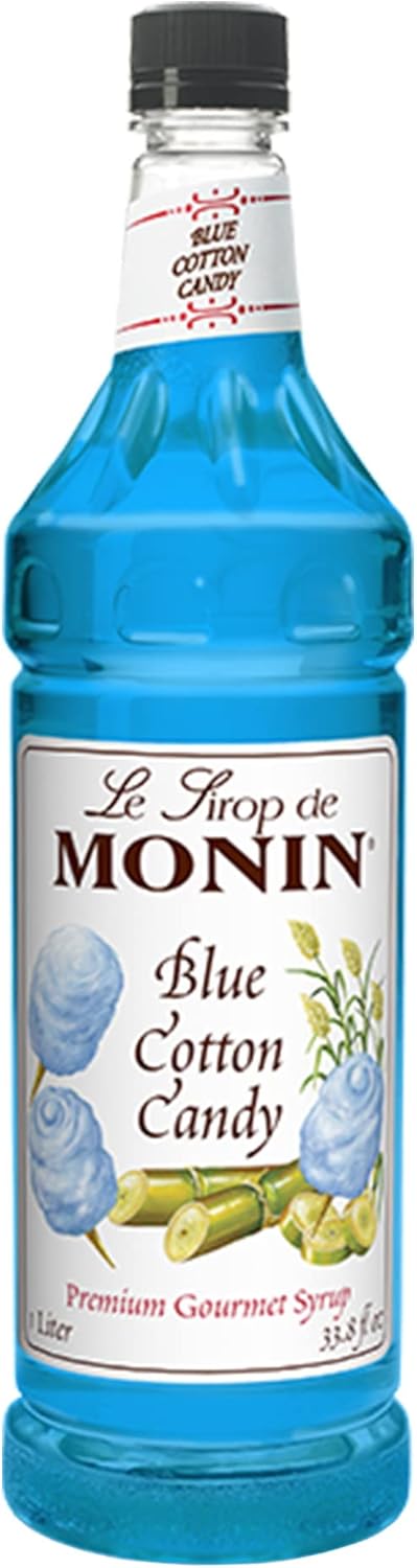 Monin Blue Cotton Candy Syrup 1l