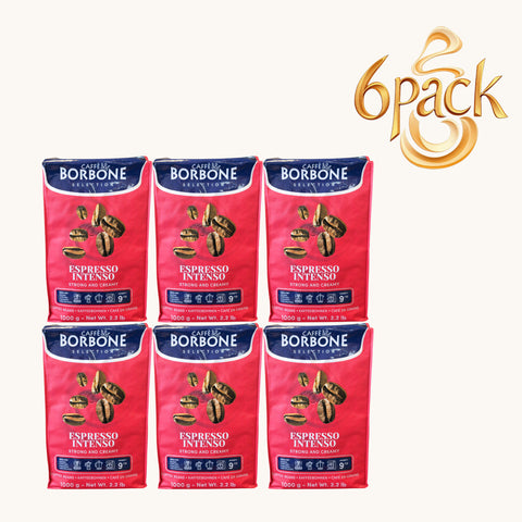 Caffè Borbone Espresso Intenso Whole Bean Coffee, 1kg.