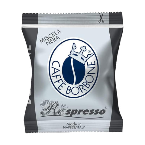 Caffe Borbone Respresso Espresso Miscela Nera, 50 Nespresso® Compatible Capsules -Original LIne
