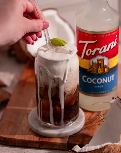 Torani Coconut Syrup, 750ml.