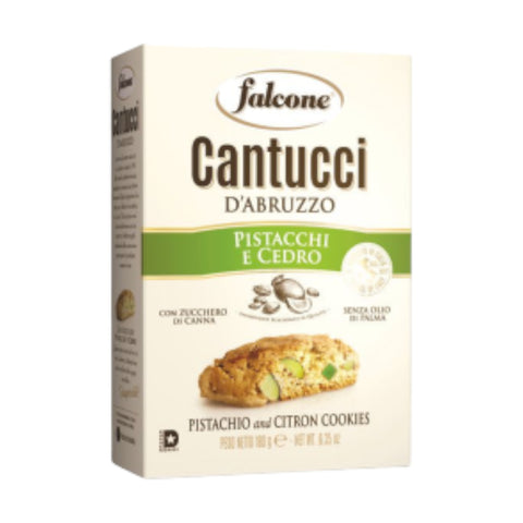 Falcone Pistachio & Candied Citron Cantucci, 180g.