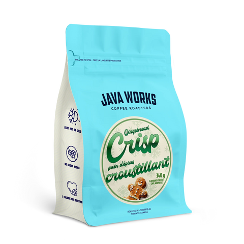 Java Works Gingerbread Crisp 340 g Whole Beans