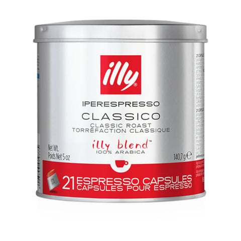 illy iperEspresso Capsules Classico Medium Roast, 21 Count