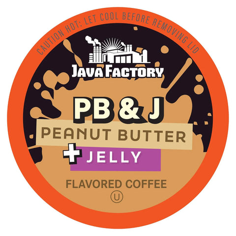 Java Factory PB&J – K-Cup® Coffee Pods, Box of 40