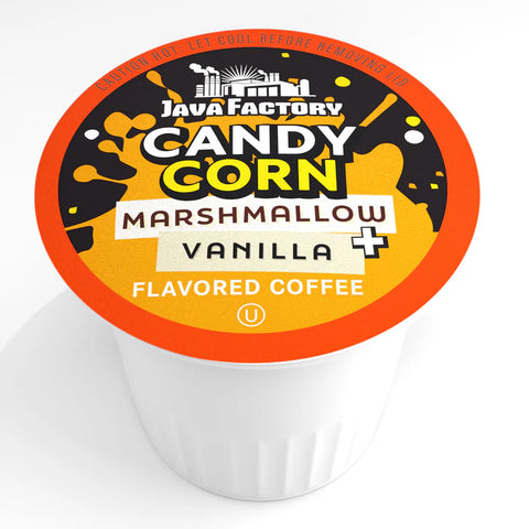 Java Factory Candy Corn Single Serve K-Cup® Coffee Pods, Box of 40