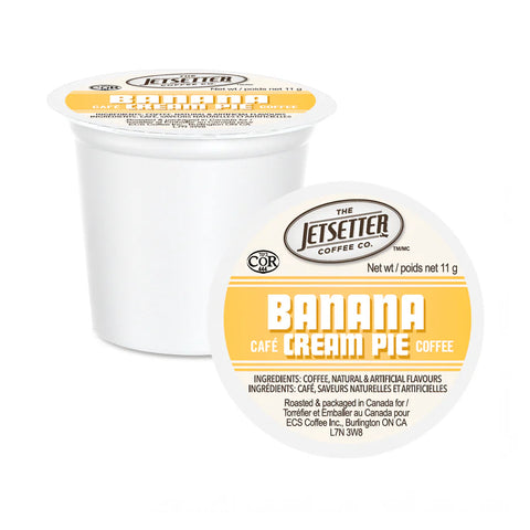 Jetsetter Banana Cream Pie Single Serve Coffee, 24 Pack