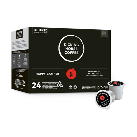Kicking Horse Happy Camper Single Serve  K-Cup® Coffee Pods, 24 pack
