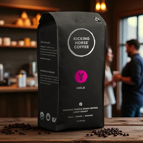 Kicking Horse Coffee, HOLA, Whole Beans, 454gr.