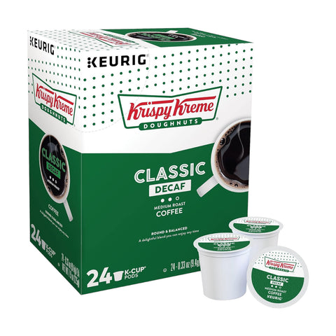 Krispy Kreme Doughnuts Decaf Classic K-Cup® Coffee Pods
