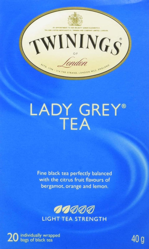 Twining Lady Gray Tea 20 Tea Bags