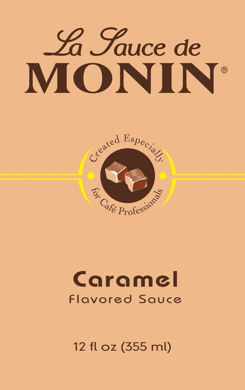 Monin Caramel Gourmet Sauce 355ml