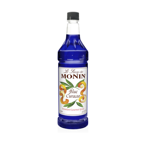 Monin Blue Curacao Premium Syrup, 1L
