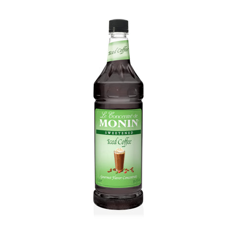 Monin Iced Coffee Clean Label Syrup Concenrate, 1L