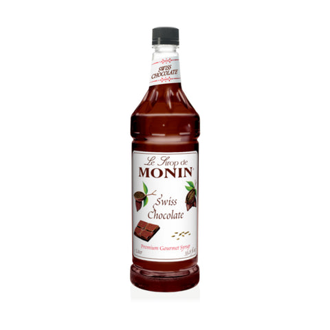 Monin Swiss Chocolate Clean Label Premium Syrup 1L