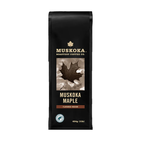Muskoka Roastery Muskoka Maple, Medium Roast Whole Beans Coffee, 454g