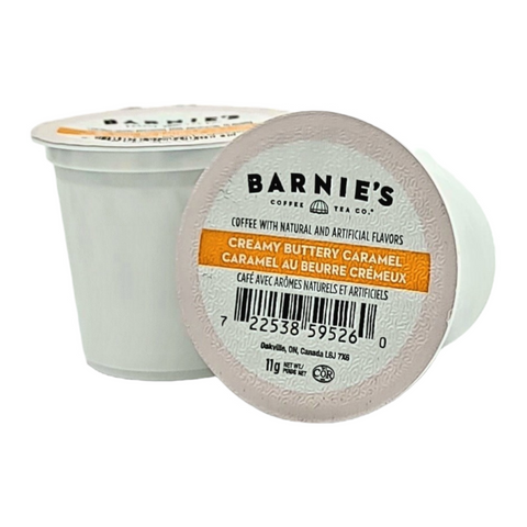 Barnie's  Creamy Buttery Caramel Single Serve K-Cup® Coffee Pods