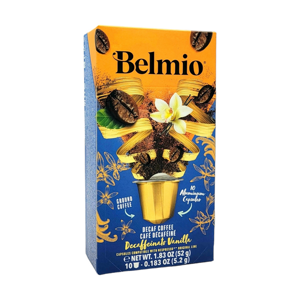 Belmio Decaffeinato Vanilla Nespresso Compatible Coffee 10 capsules