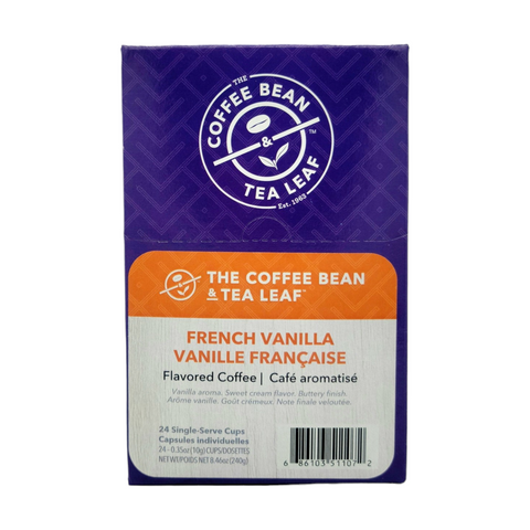 The Coffee Bean and Tea Leal French Vanilla 24 Single Serve
