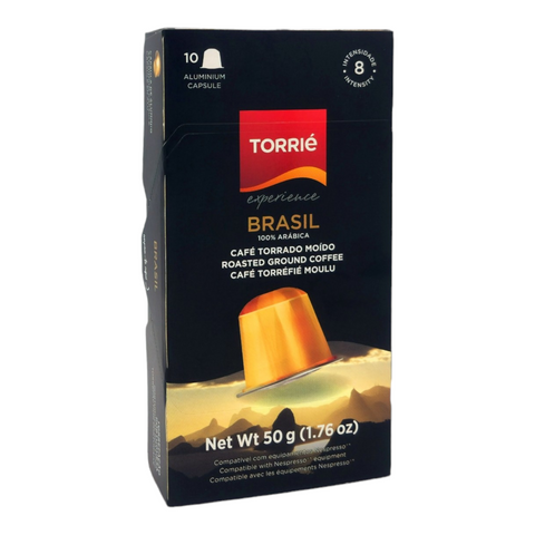 Torrié Brasil 100% Arabica Nespresso® Compatible, Box of 10 Capsules